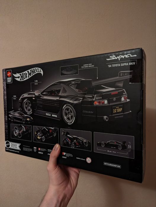 Supra Hot Wheels A80 MK 4 IV Mattel Brick супра хот вілс конструктор