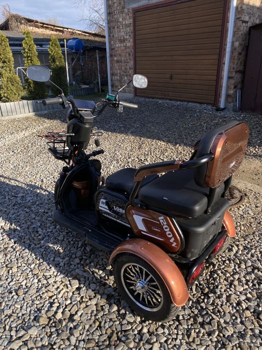 Трицикл електричний Corso Logan 1200W