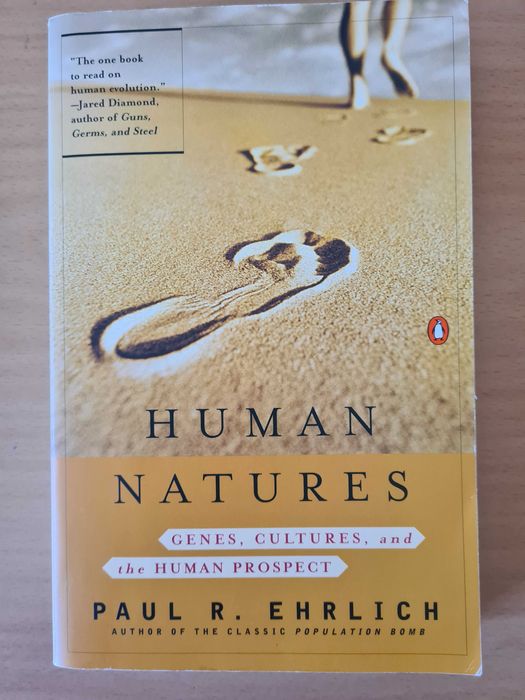 Livro "Human Natures - Genes, Cultures and the Human Prospect"