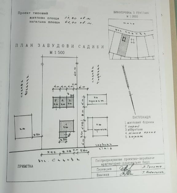 Земельна ділянка під будівництво з дозволом на будівництво