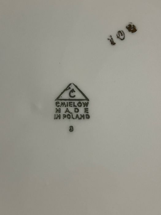 Ćmielów , serwis obiadowy , model myśliwski