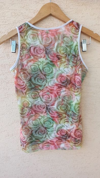Top Rosas Multicolor