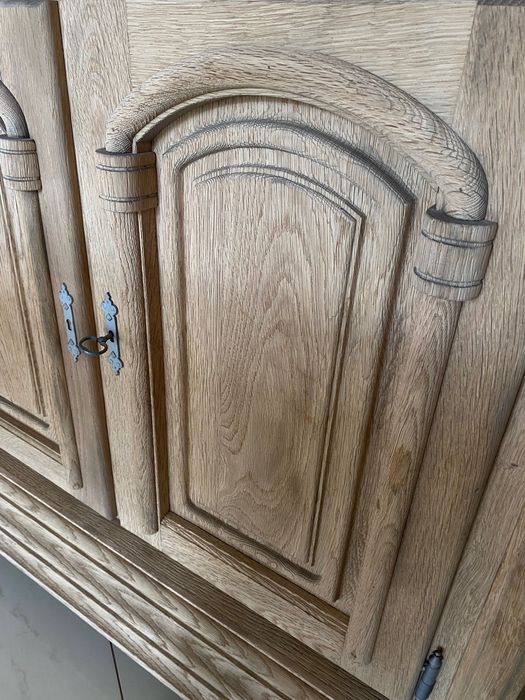 Komoda drewniana długa, rustykalna