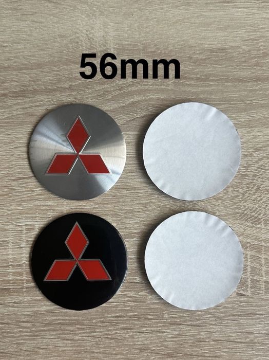 Conjunto Centros Mitsubishi 56mm 60mm 65mm 68mm 75mm 81mm