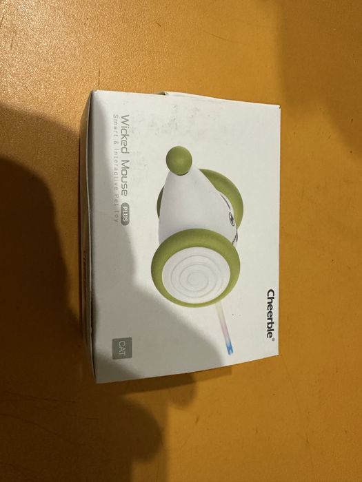 Cheerble Wicked Blue Mouse - Інтерактивна зелена мишка для котів