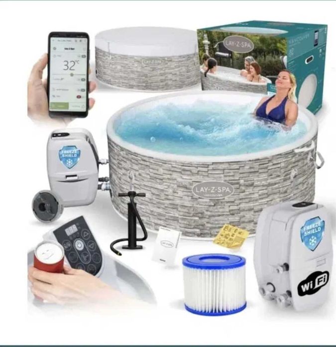 Jacuzzi ogrodowe nowe SPA model 2026 WiFi