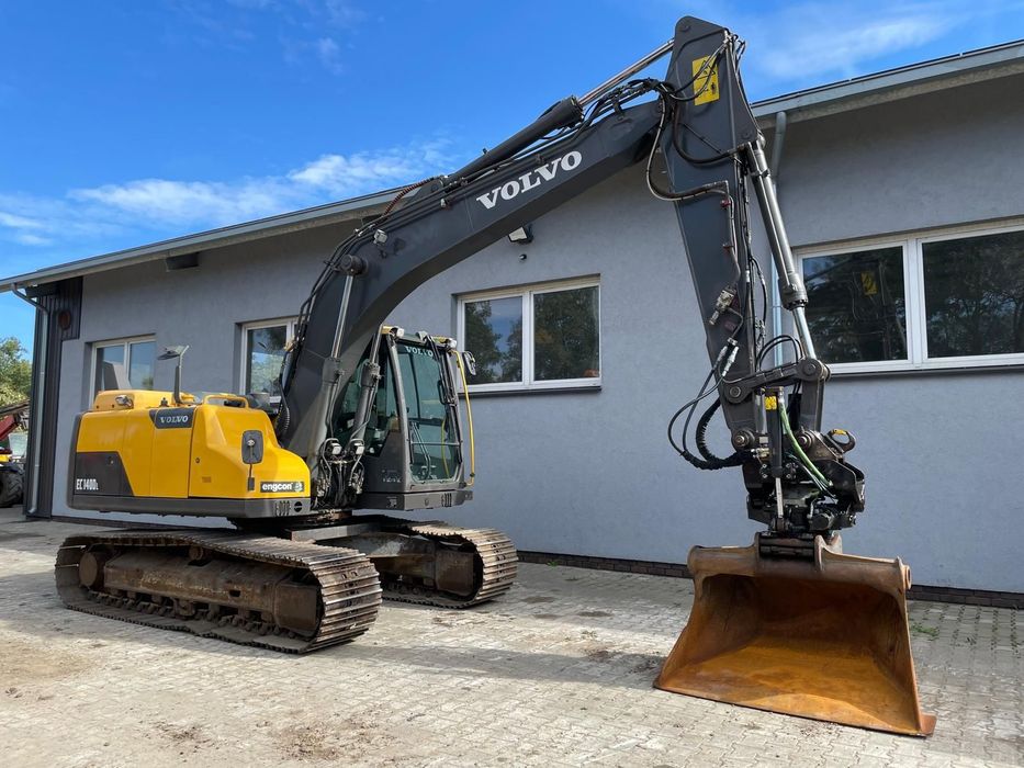 Volvo EC140DL  Rototilt Steelwirst Roto Głowica obrotowa Oryginał GPS 3D
