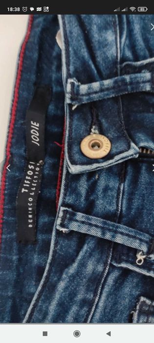 Calças Tiffosi como novas tam 34