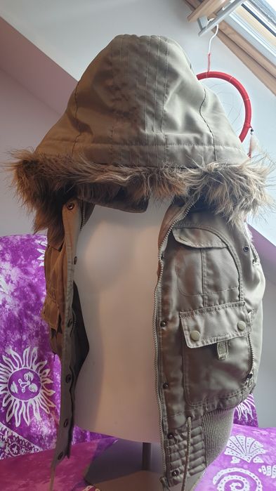 Vero Moda M bezrekawnik damski kamizelka oliwkowa
