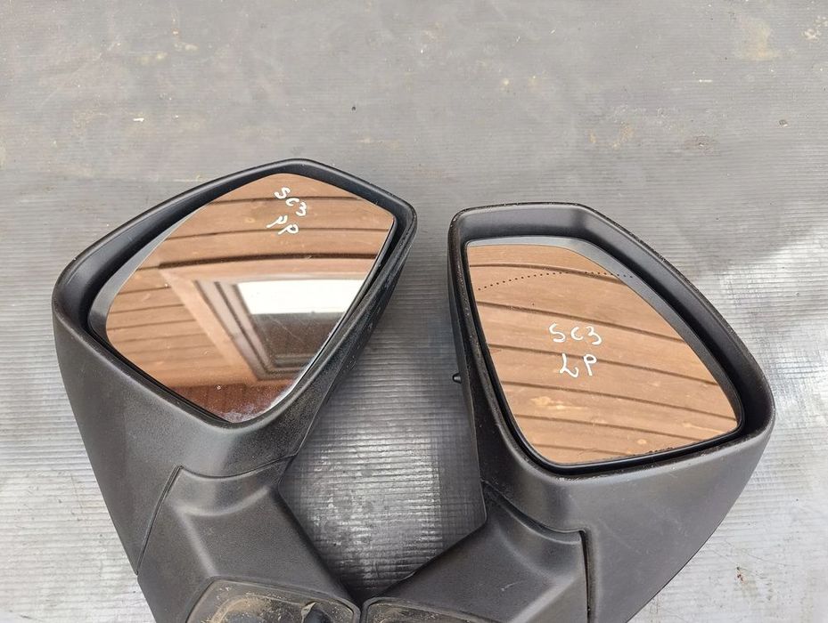 lusterko lewe 9 pin lusterko prawe 7 pin renault scenic iii tekng