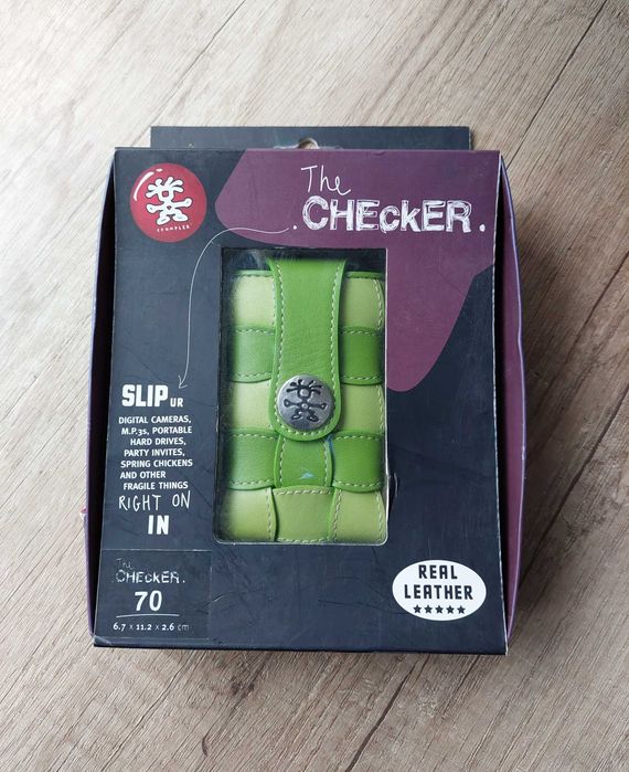 Crumpler Etui, skórzane etui na telefon komórkowy, iPod, dysk twardy