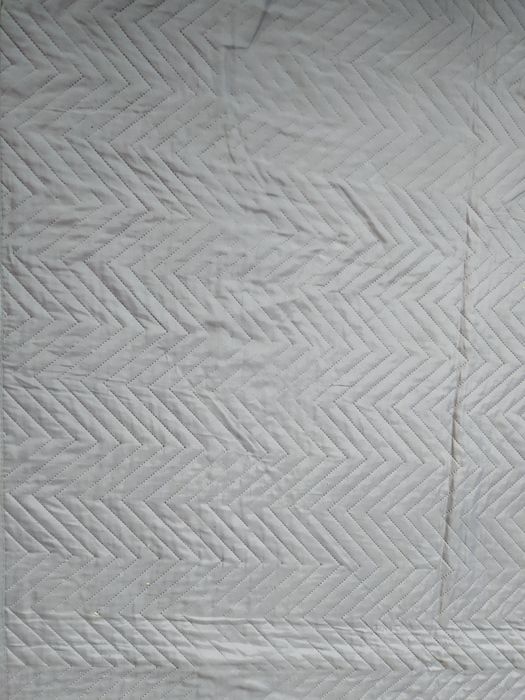 Kapa narzuta szara pikowana 220x200