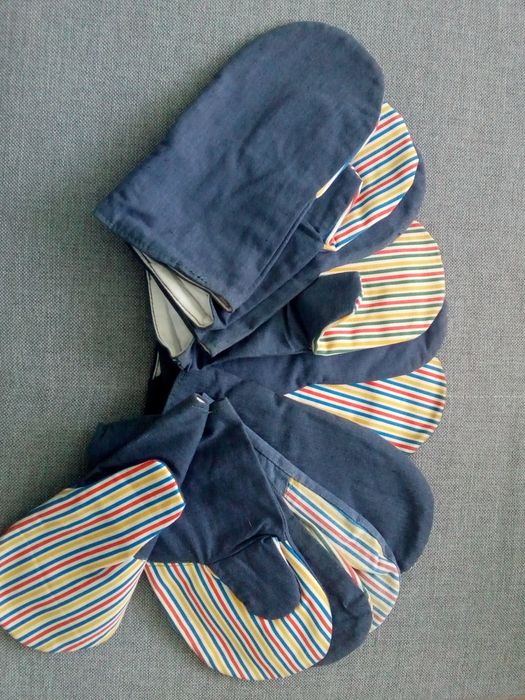 Zestaw odzieży roboczej: bluza i rękawice