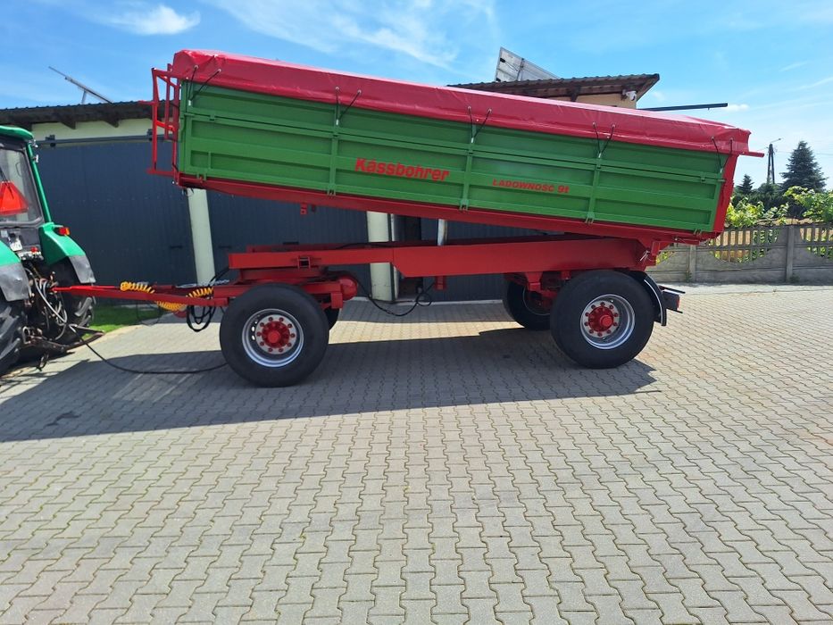 Przyczepa rolnicza 3 X wywrot Kassbohrer, hw,hl,d55