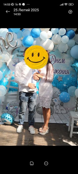 Баннер медведики Тедді блакитний