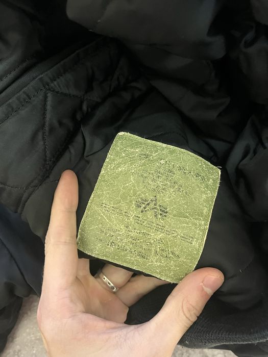 Чорний Бомбер від Alpha Industries CWU-45