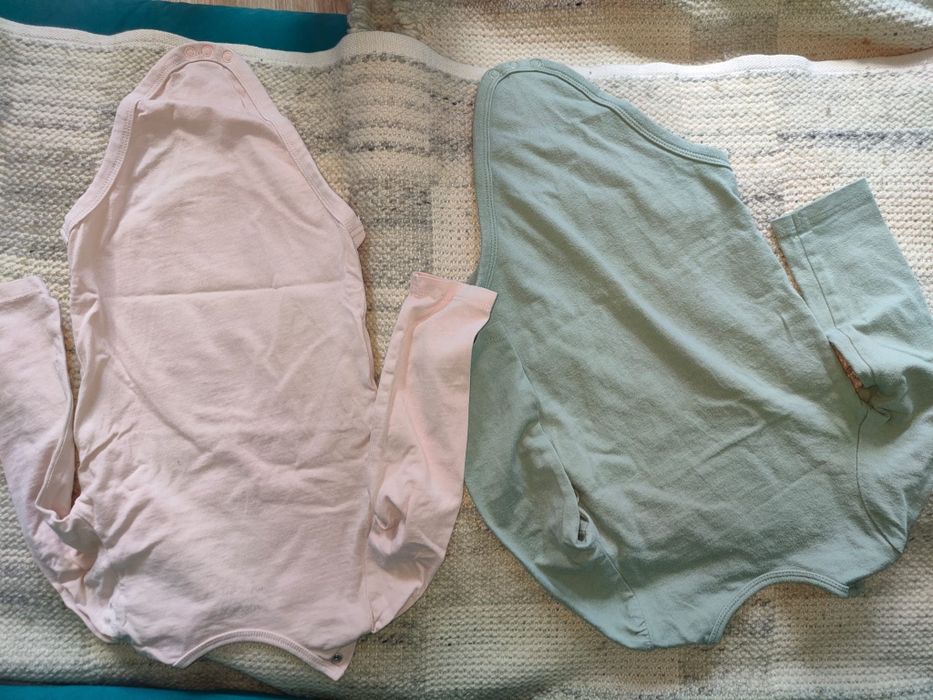 Zestaw body dziewczynka 80