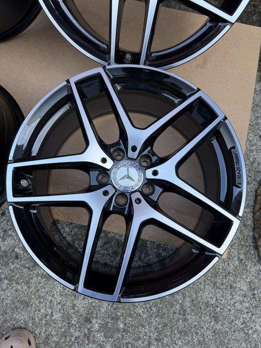 Диски колеса чорні глянцеві Мерседес Mercedes 19 R19 5 112 GLC A2534011800 X253 / C253 / BR253 Vito W447 V class