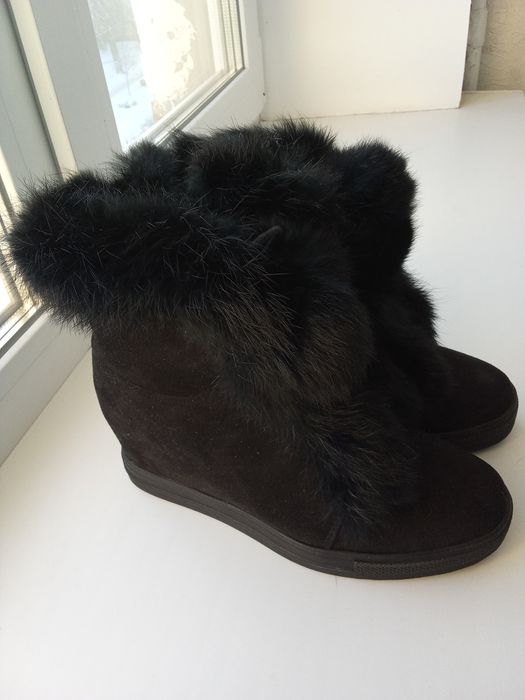 Замшеві напівчеревики