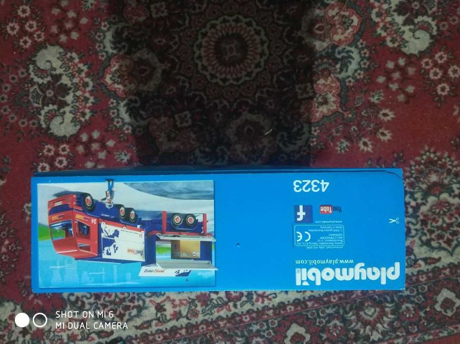 Playmobil 4323 Ciężarówka Euro Trans | MISB | unikat 2007