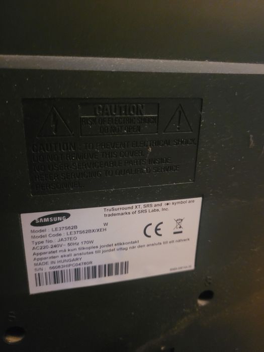 Telewizor Samsung 37 cali