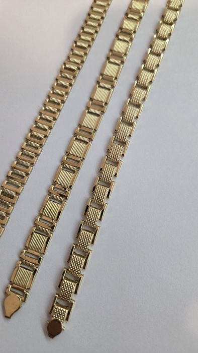 Bransoleta Męska Nowa 585 14k