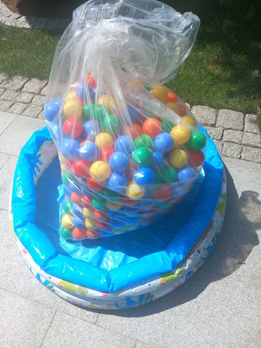 Basen dmuchany + 500 kulek dla dzieci