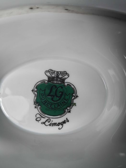 Louça de LIMOGES conj. 3 peças
