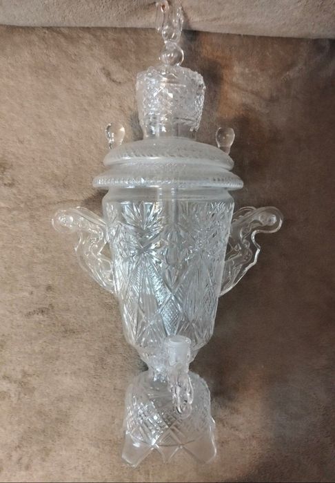 Хрустальный самовар, изысканный раритет