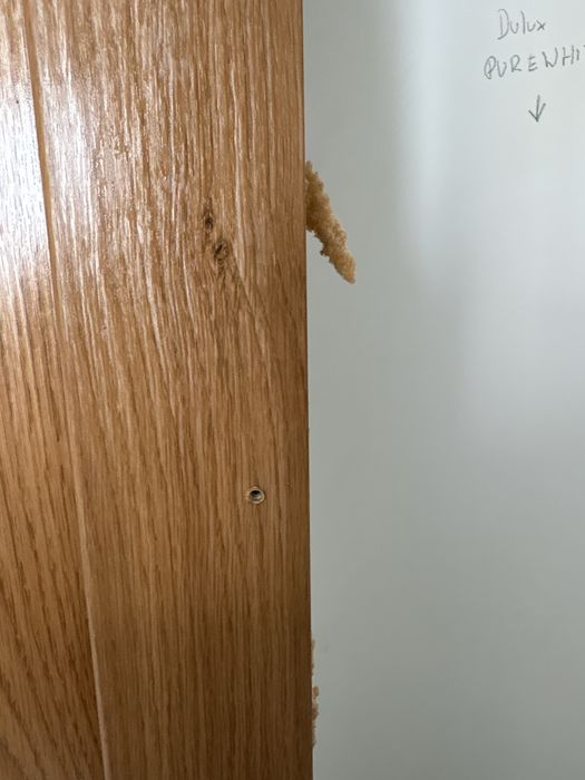 Okno nowe leko uszkodzone