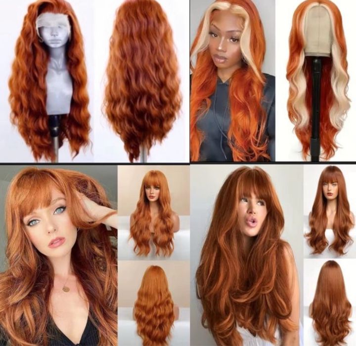 Парики рыжие от 600-1500