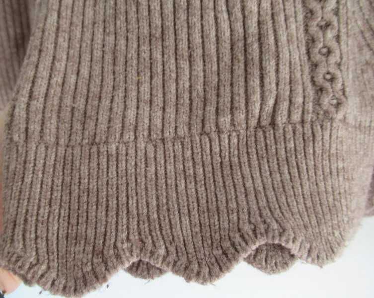 Only sweter w warkocze rozm. M