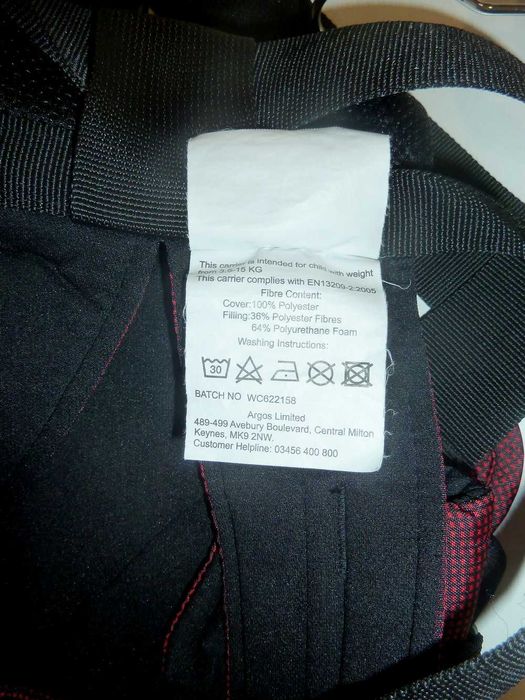 Marsúpio 3,5 -15 kg Fischer Price como novo