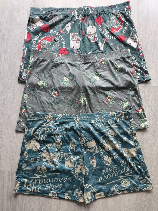 Bokserki męskie , 3 sztuki .Rozmiar M.