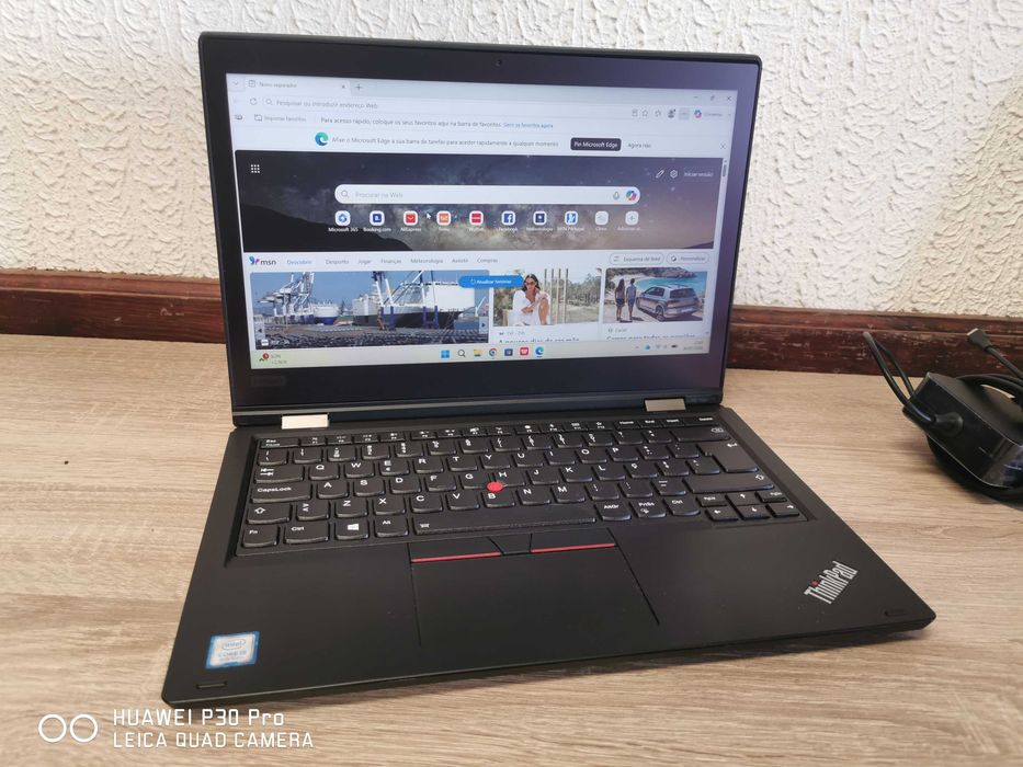 Lenovo Thinkpad YOGA X390 2 em 1. Tablet e PC core 5 Windows 11 PRO