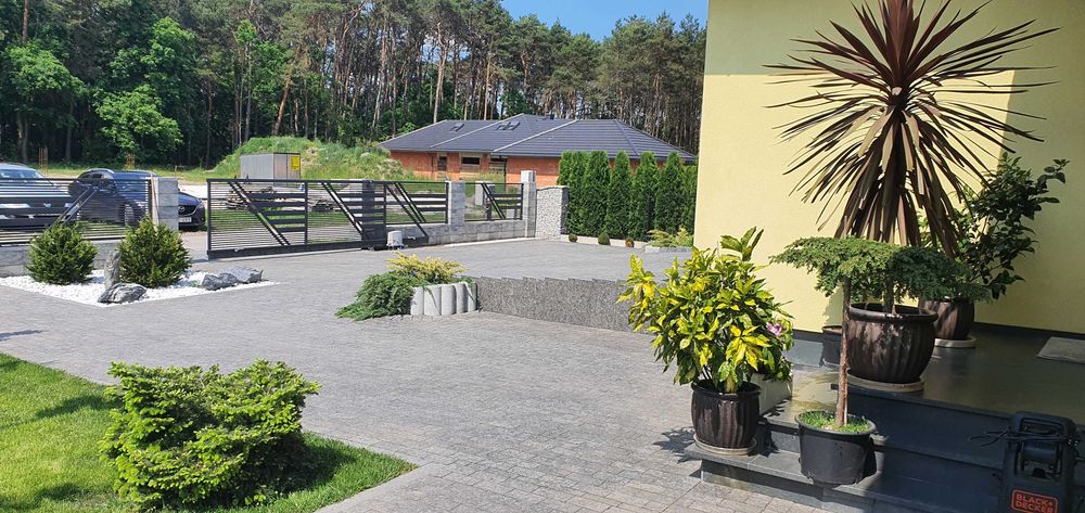 WYPRZEDAŻ !! Kostka brukowa  Granitowa Cięta na podjazd