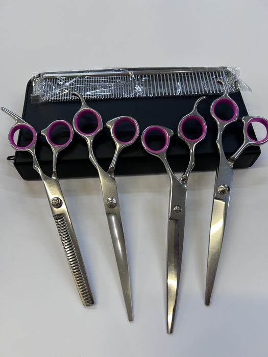 Набір для грумера. Набір ножиць гребінець. Для котів та собак