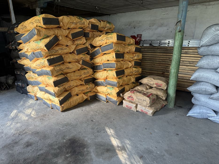 Вугілля деревне фасоване 35 грн/кг