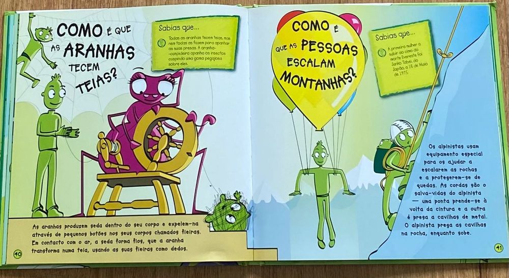 livros Como? Porquê? e Quem? 1,5€ cada livro