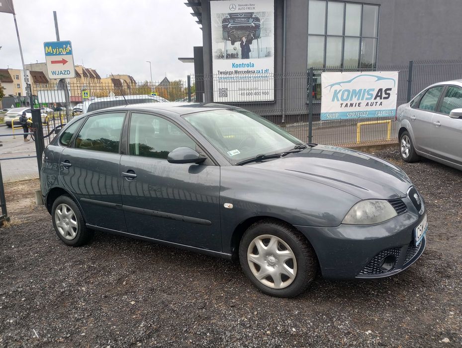 Seat Ibiza 1.4B 75KM 2006r * el szyby klima tempomat * TORUŃ