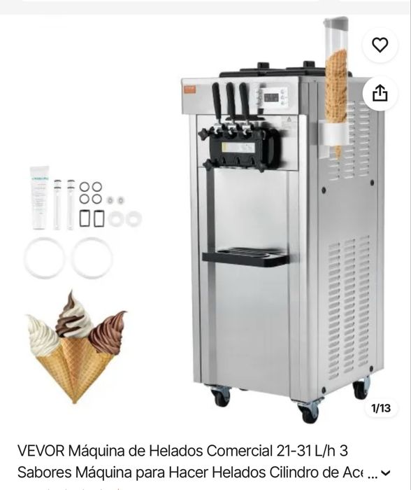Maquina de Gelados