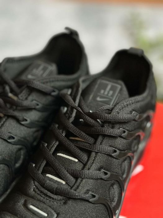 Чоловічі Кросівки Nike Air VaporMax Plus Triple Black / Мужские Кроссовки Nike / Nike