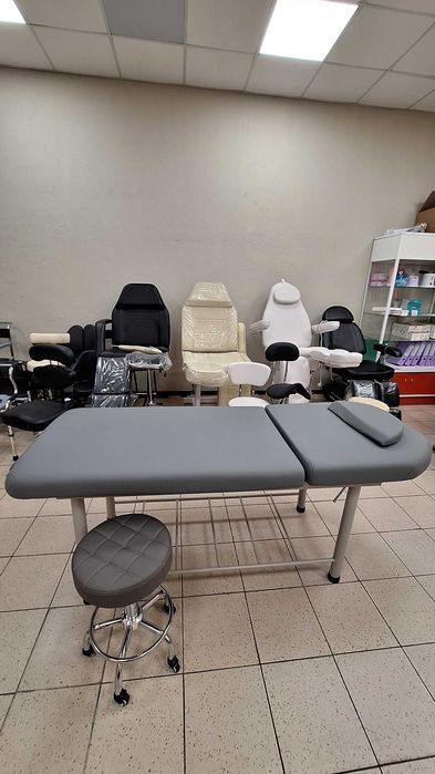 Кушетка косметологічна CH-266A  grey