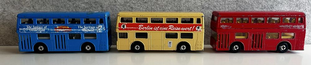 8x Matchbox Superkings k-15 Londoner bus