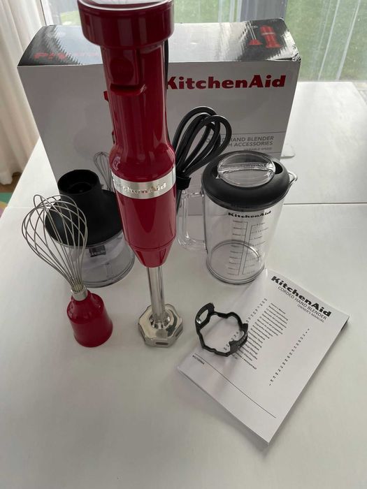 Blender - zestaw - kitchen aid - czerwony