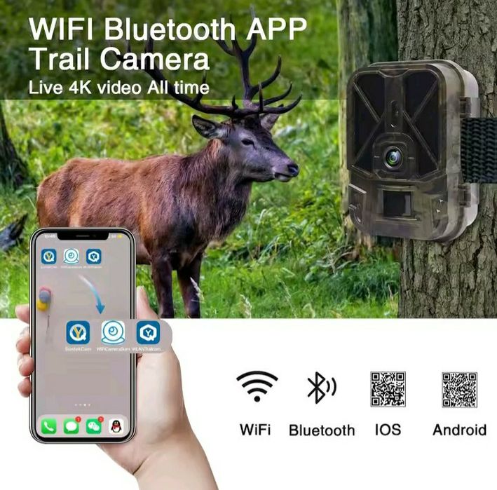 Фотопастка, відеорегістратор, відеонагляд, камера Suntek wifi 940pro