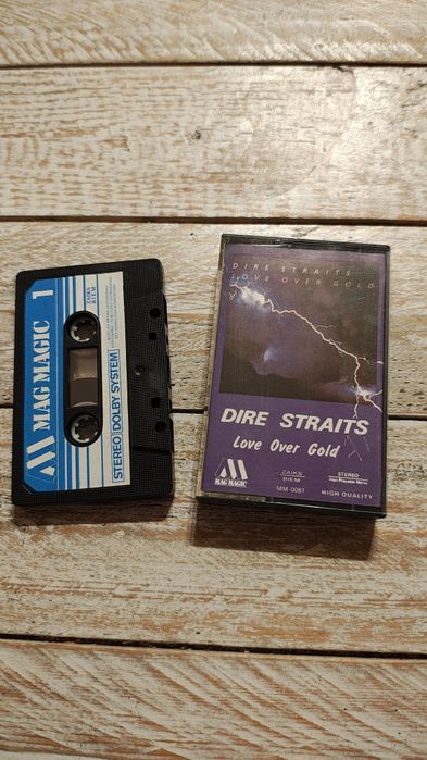 Dire Straits. Love over gold. Kaseta magnetofonowa