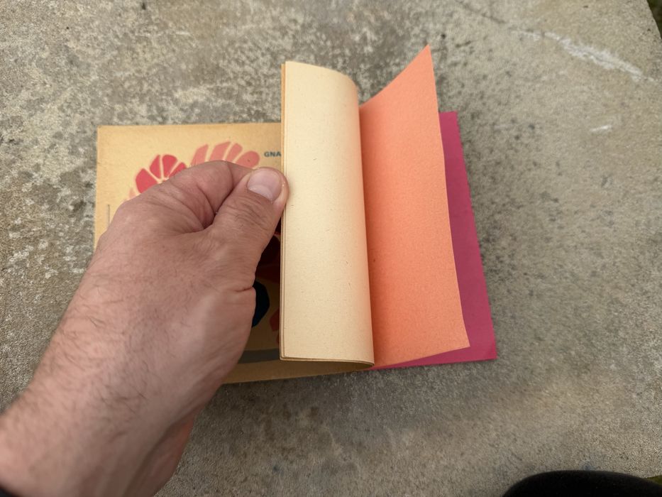 Zeszyt Papierów Kolorowych ZWP GNASZYN papier Prl
