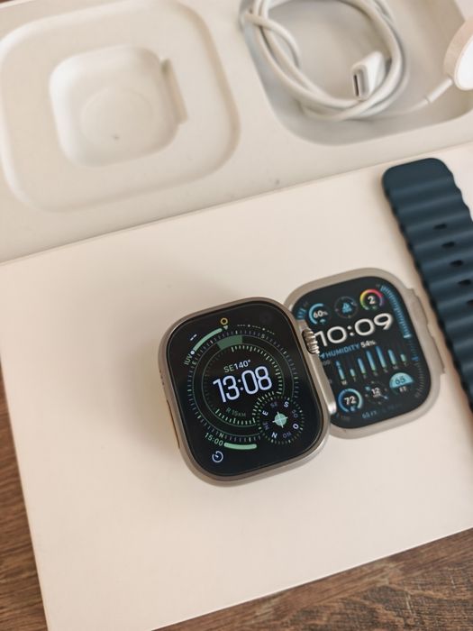 Apple Watch Ultra 2(2023) 49MM Cell Titanium Natural C/Garantia Aceito Retomas