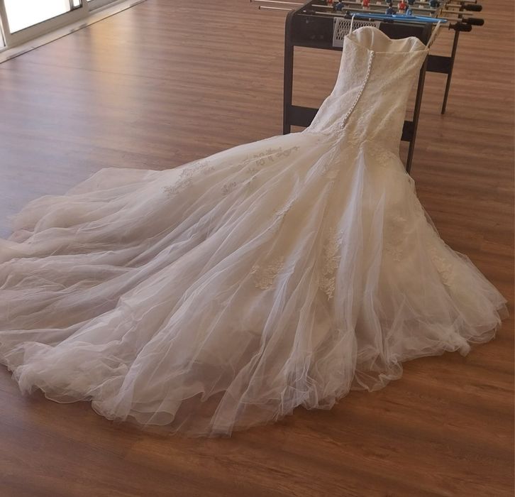 Vestido Noiva como Novo e acessórios